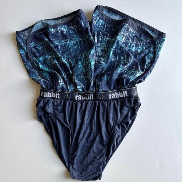 Rabbit Running California Women’s Shorts Size M Blue Lined 4.5” Inseam - Picture 7 of 7